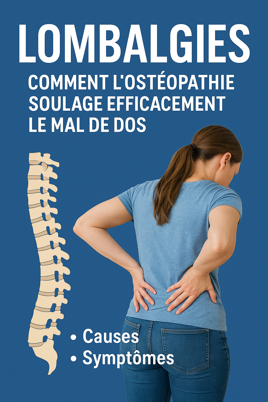 lombalgie, ostéopathie, mal de dos